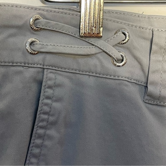 Nautica Gray Chinos with X String Belt Line Details Boating Pants Women’s Size 8 - Picture 5 of 11